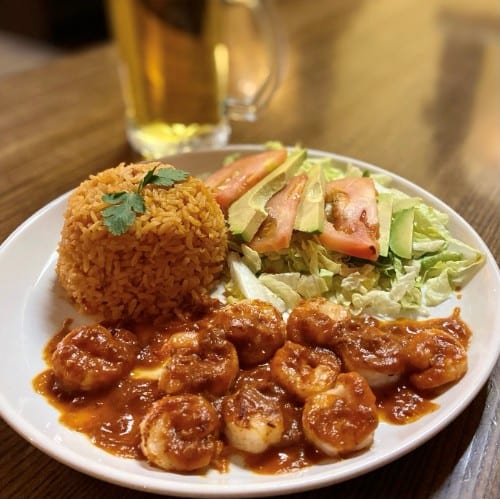 Shrimp a La Diabla.