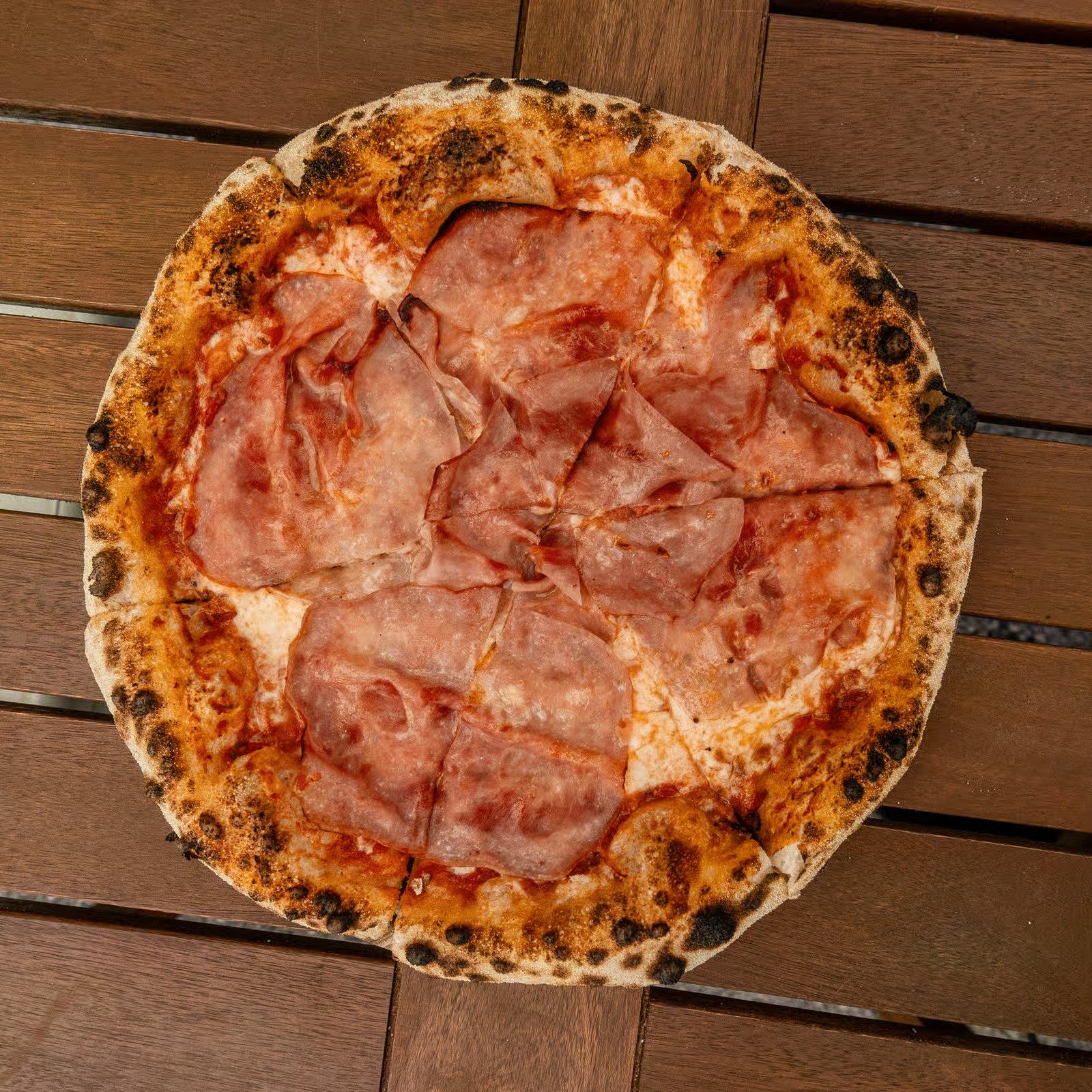 Ham Pizza.