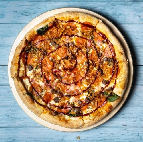 Buffalo Chicken Pizza.