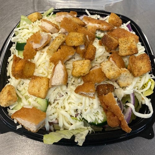 Fried Chicken Salad.