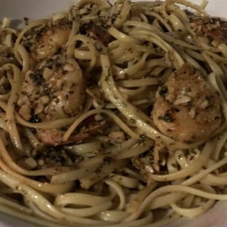 Scampi with Linguine