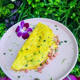 Ham and Cheese Omelette