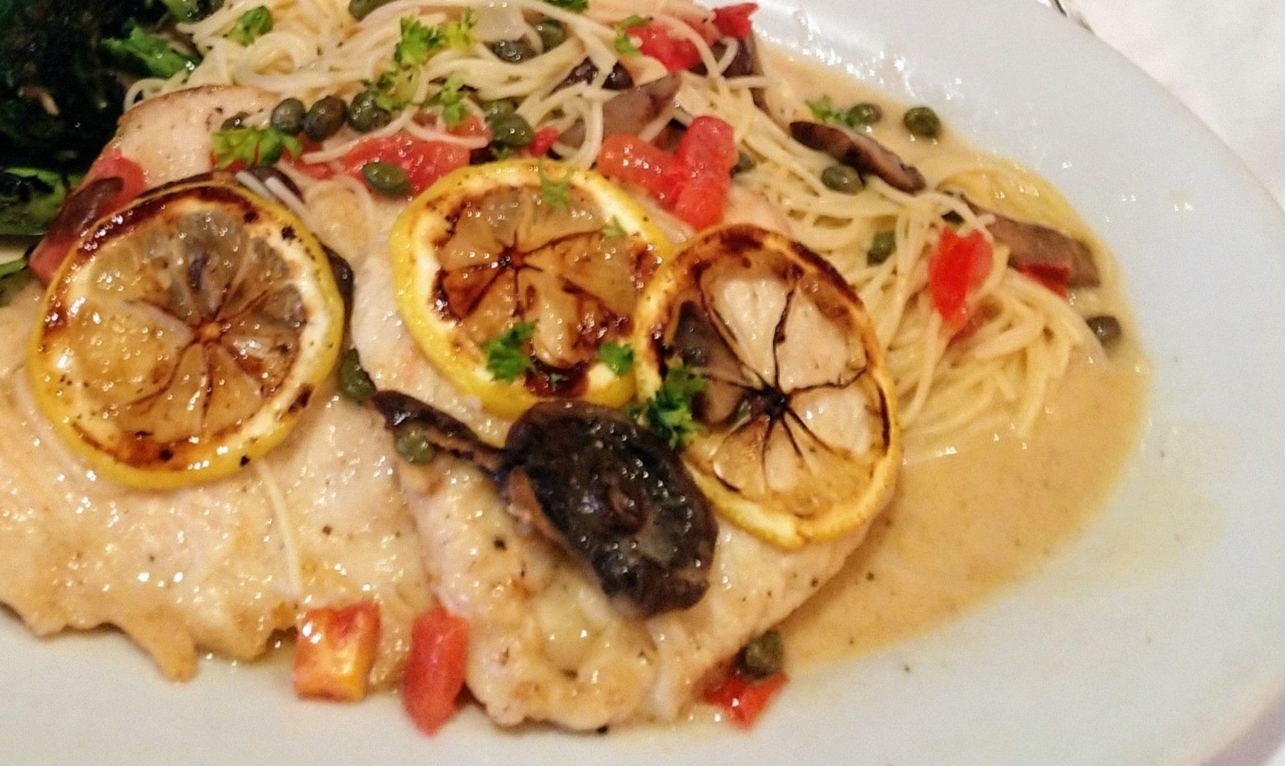 Chicken Scaloppini Pasta.