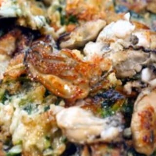 Oyster Pancake (굴파전)