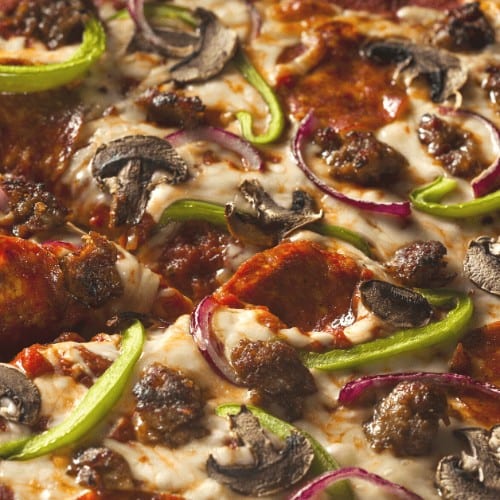 Medium Andy Boy's Special Pizza.