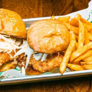 Dual Crispy Chicken Sliders