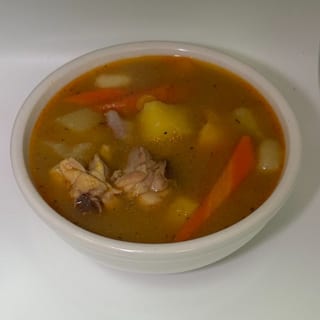 Jamaican Pumpkin Soup with Chicken