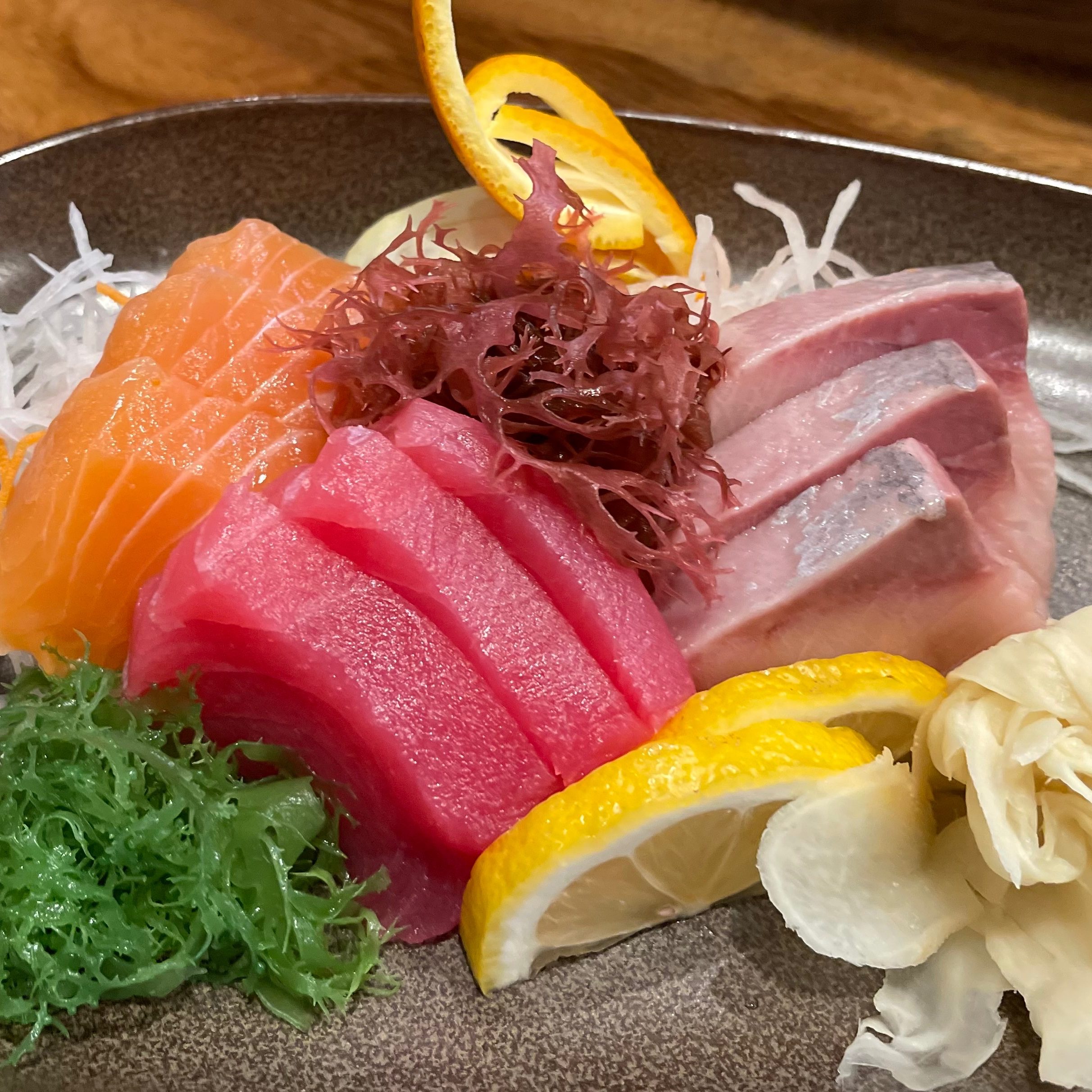 Sashimi Sampler.