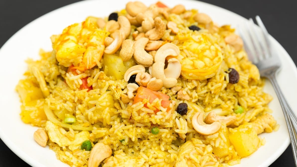 Pineapple Fried Rice.