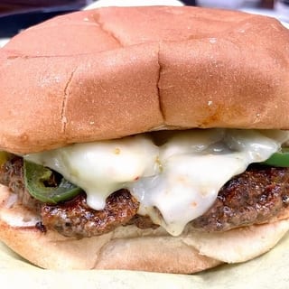 Cajun Pepper Jack Burger