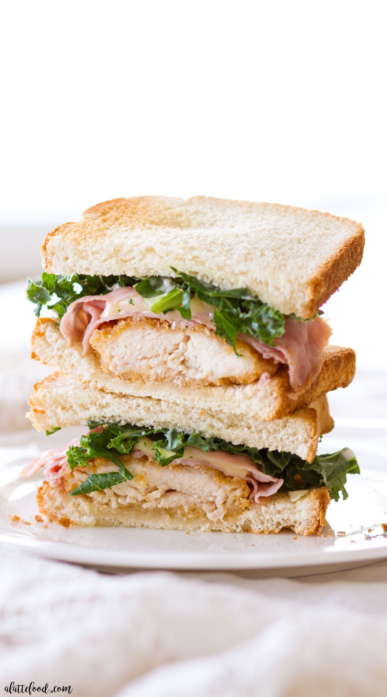 Chicken Cordon Bleu Sandwich.