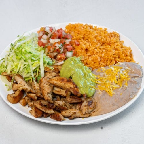 Combo 19 - Grilled Chicken Plate.