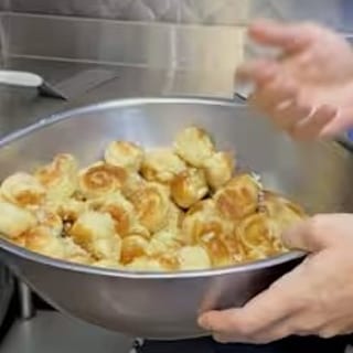 Vegan Garlic Knots Tray
