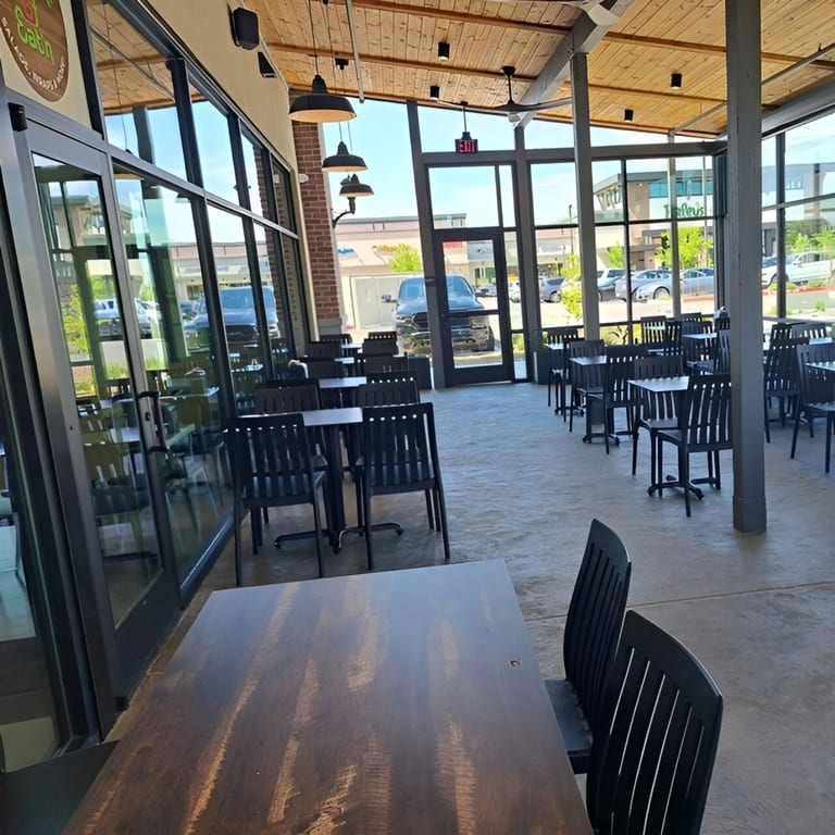 Enjoy Fresh Air and Fresh Flavors on Our Patio ☀️