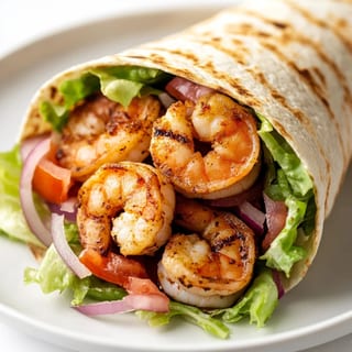 Grilled Jumbo Shrimp Wrap 8 Pc