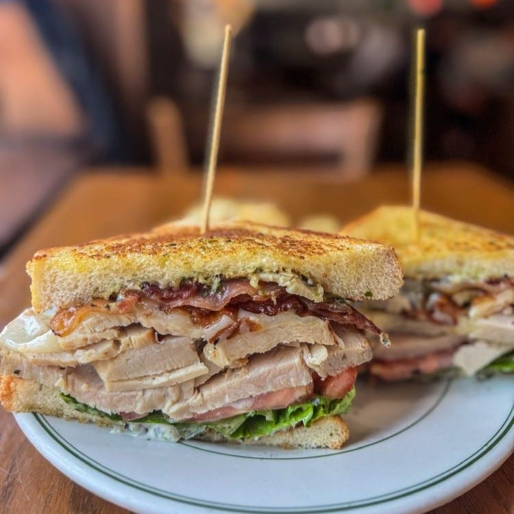 Turkey BLT Sandwich.