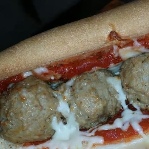 Meatball with Cheese Sub (8").