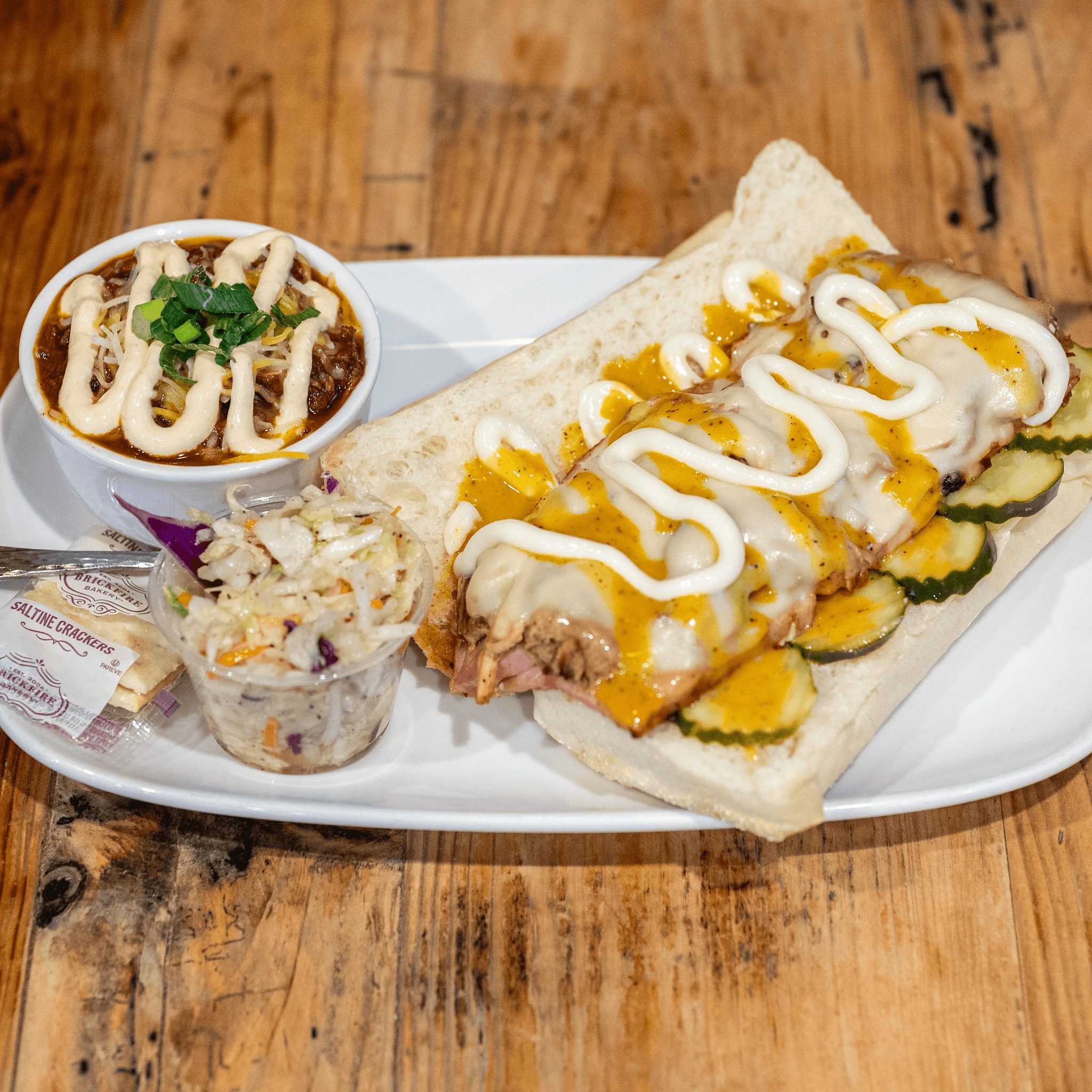 Smokehouse Cuban Sandwich.