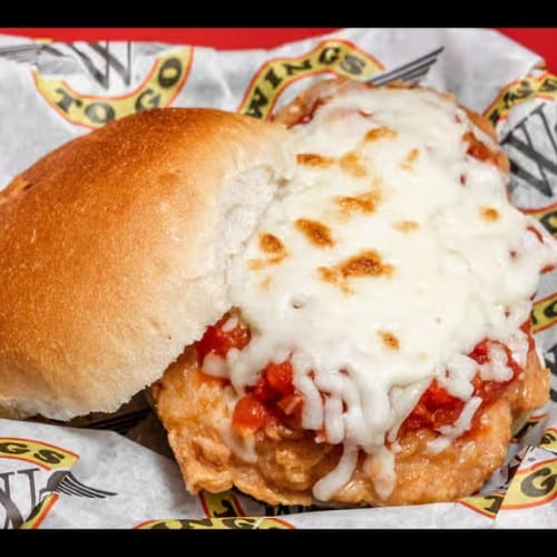 Chicken Parmesan Sandwich.
