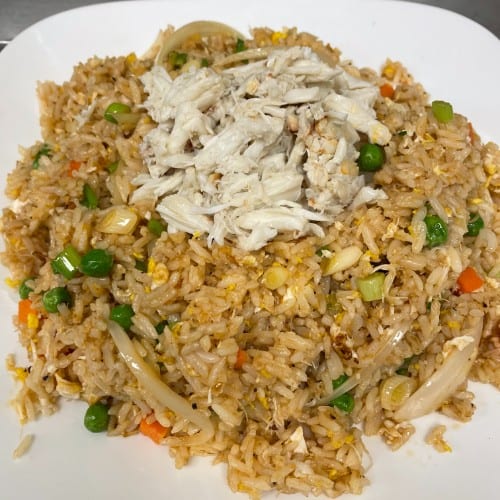 Crab Meat Fried Rice.