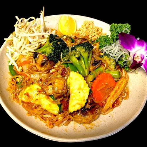 Vegetable Pad Thai.