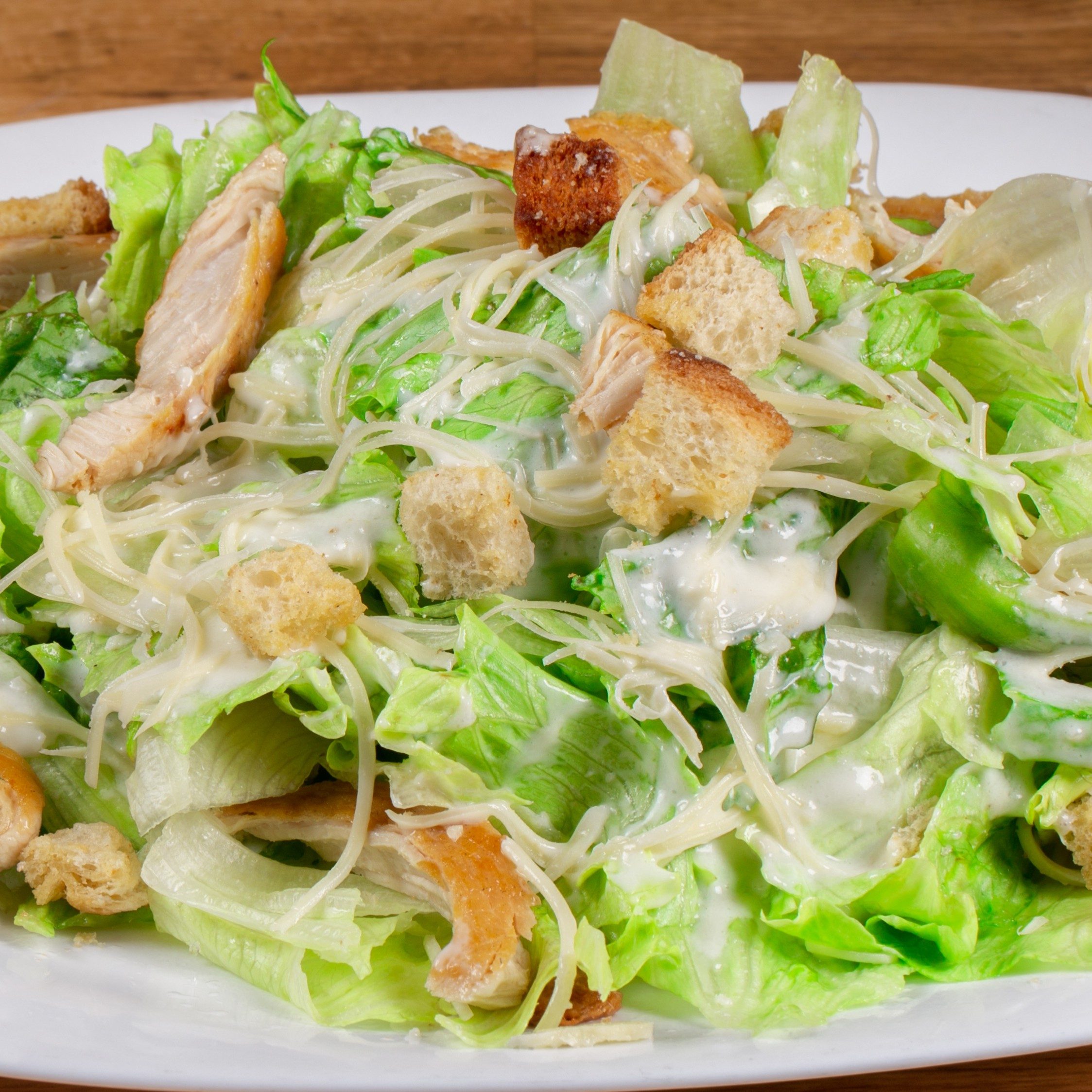 Chicken Caesar Salad.