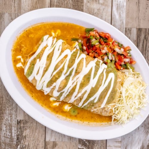 Smothered Burrito.