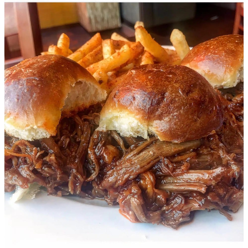 Pulled Pork Slider.