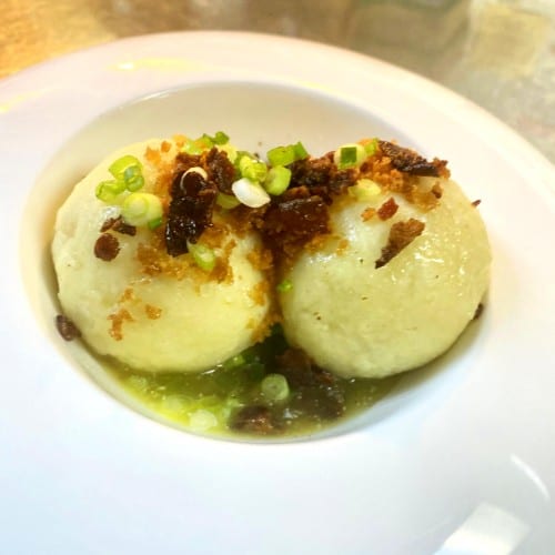 Kartoffelknoedel - Potato Dumpling.