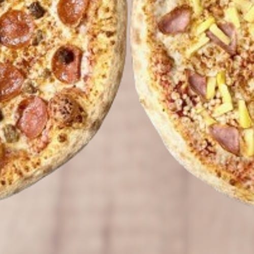 Two Large Two Topping Pizza Special.