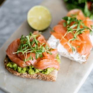 Avocado Toast With Salmon