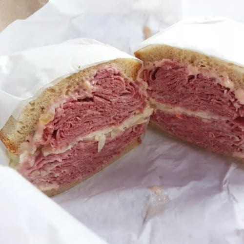 Corned Beef Sandwich.