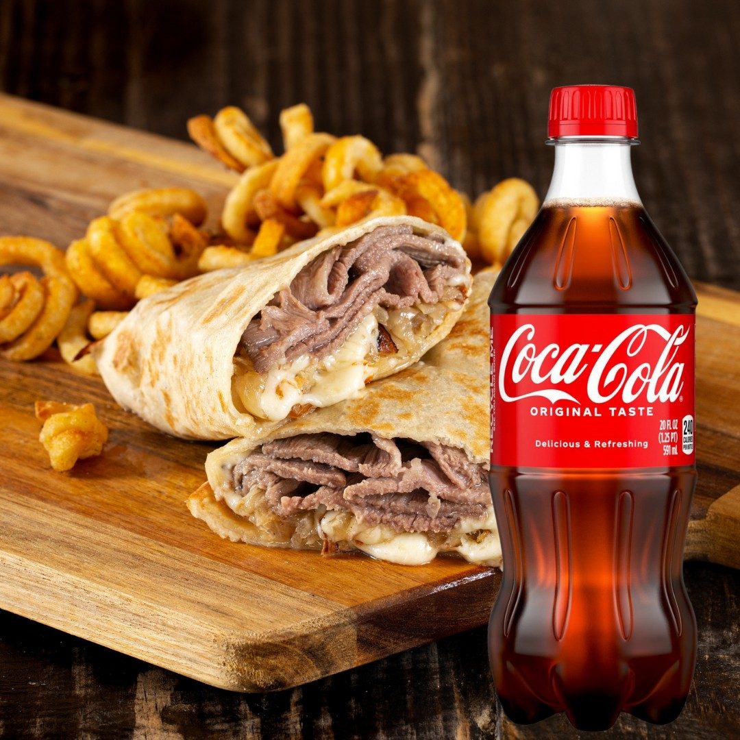 Steak & Cheese Panino Combo.