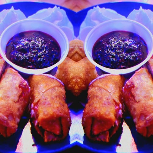 Raspberry Cream Cheese Eggrolls.