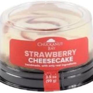 Personal Size Strawberry Cheesecake