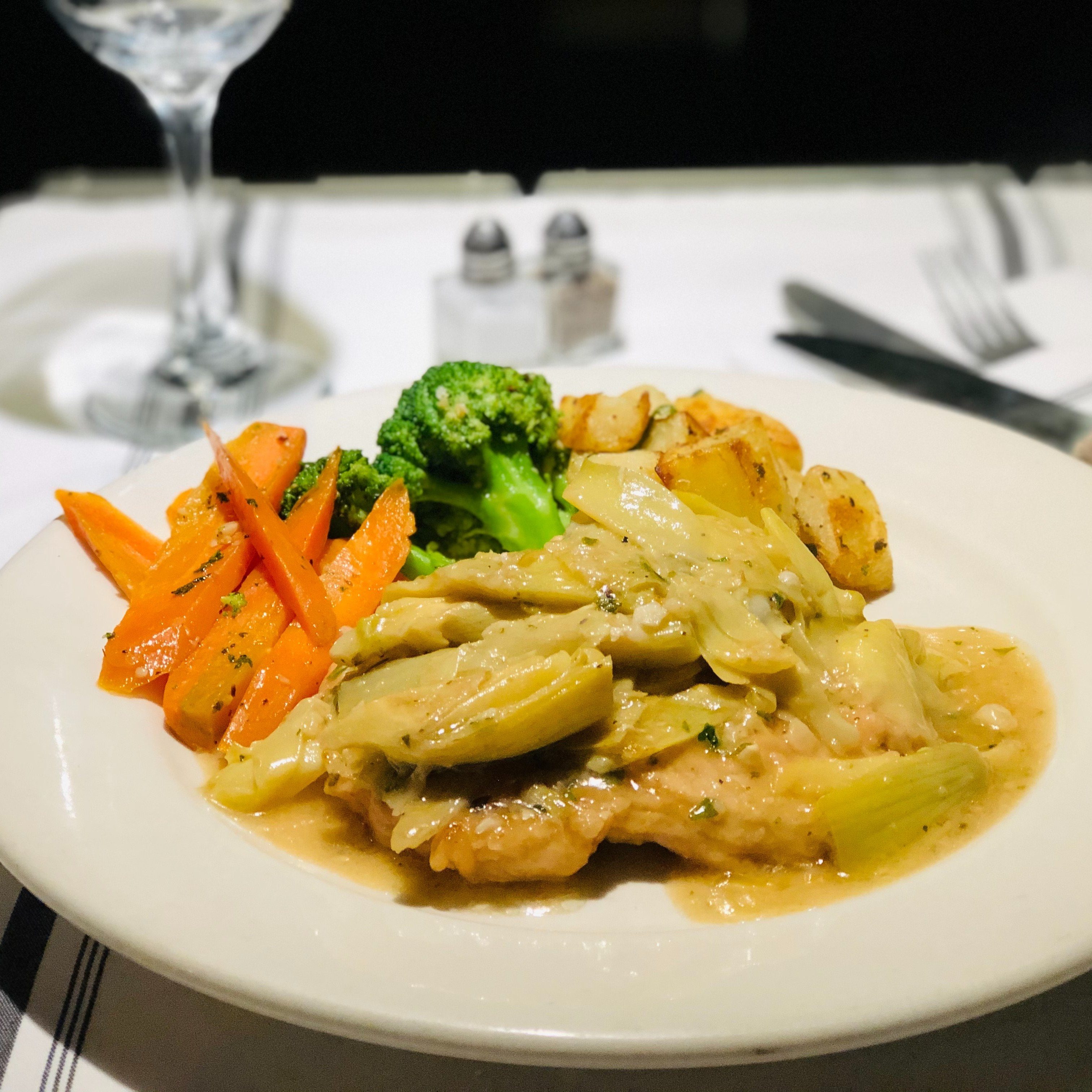 Pollo Al Carciofi.