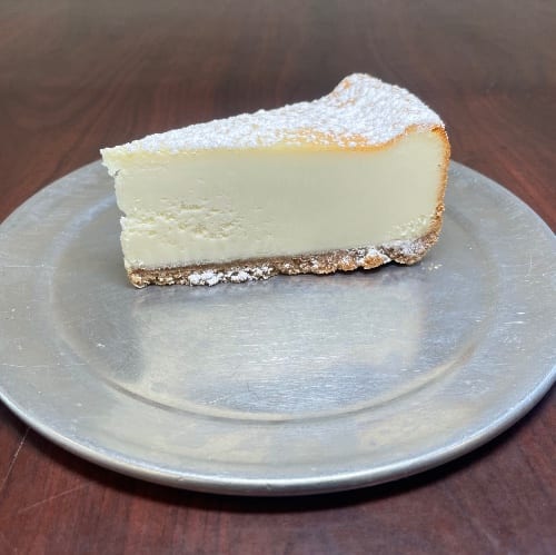 New York Style Cheesecake.