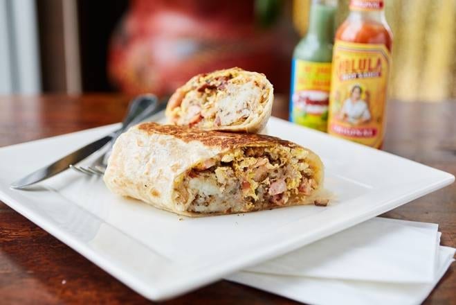 Super Breakfast Burrito.