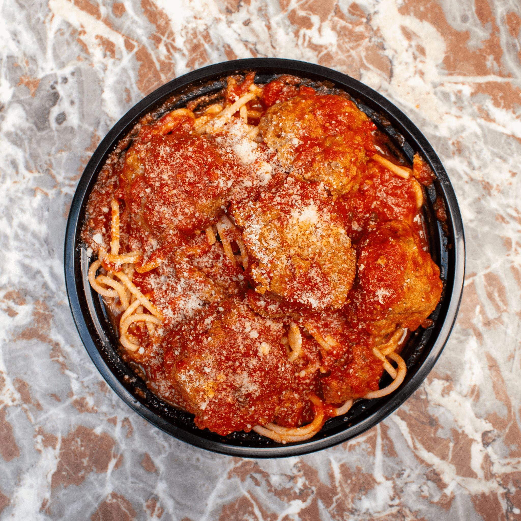 Spaghetti & Meatballs.