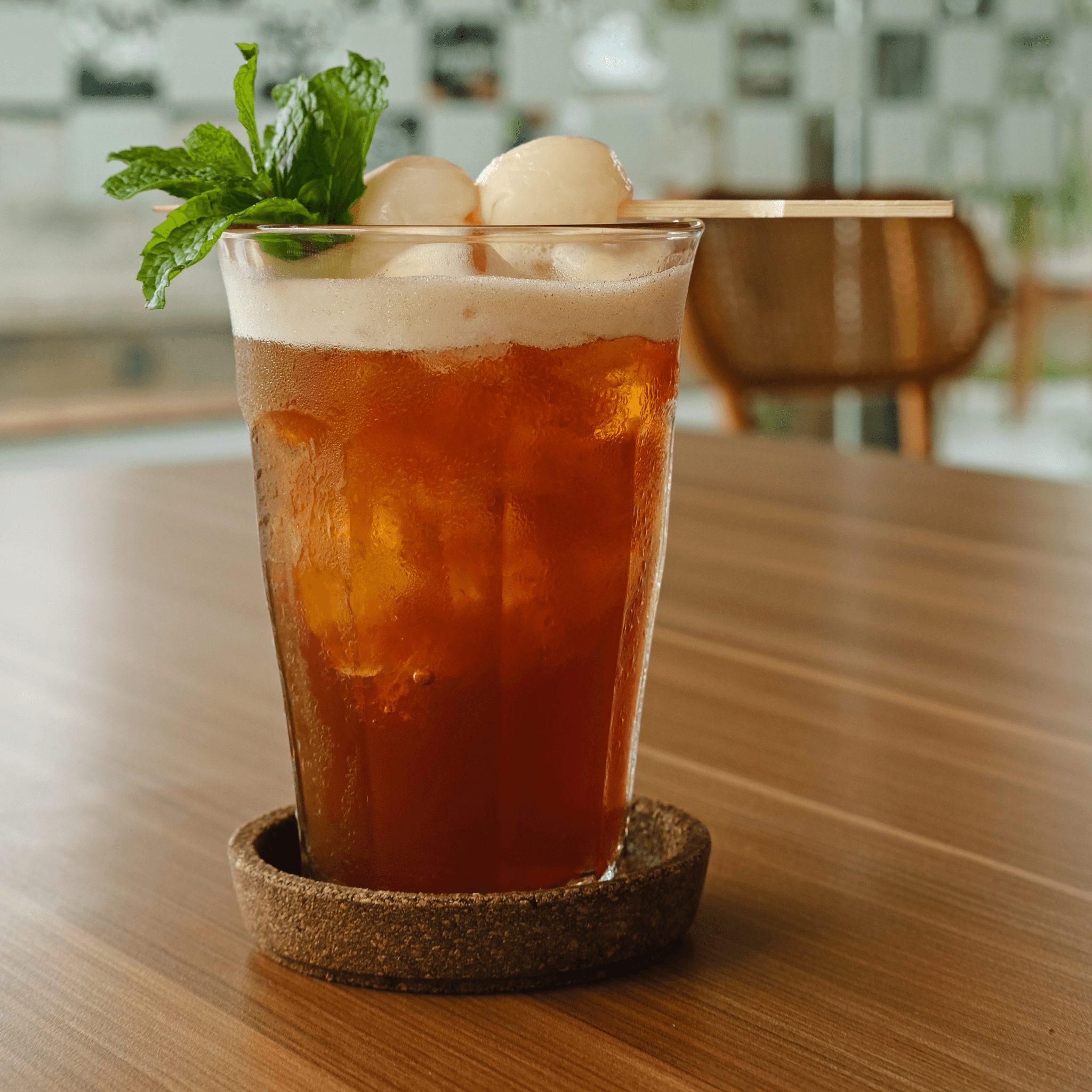 Lychee Iced Tea.