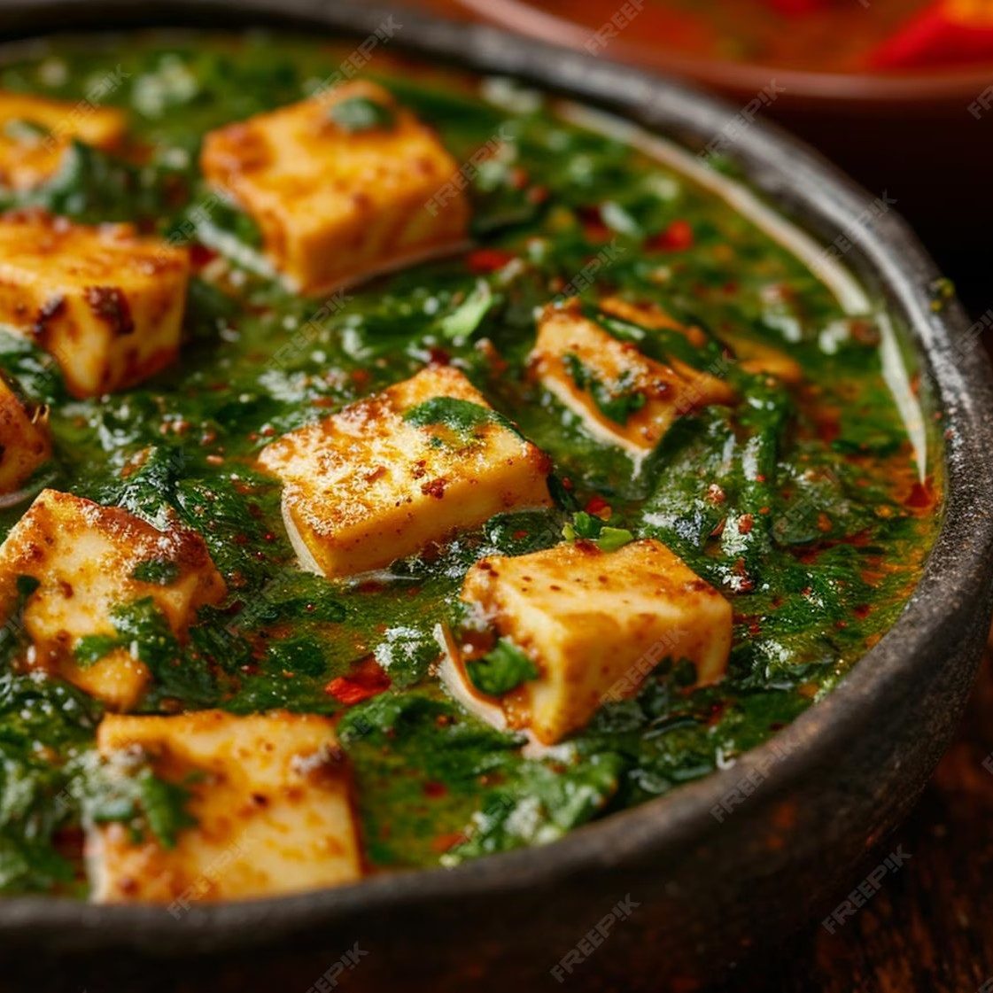 Palak Paneer.