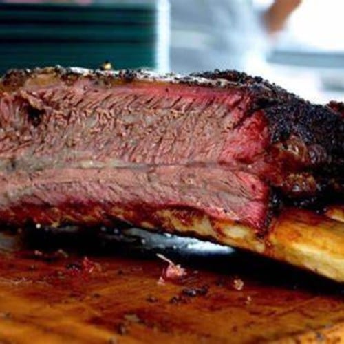 Jumbo Beef Rib Platter.