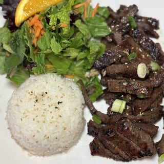 Korean Style Beef Short Ribs Plate