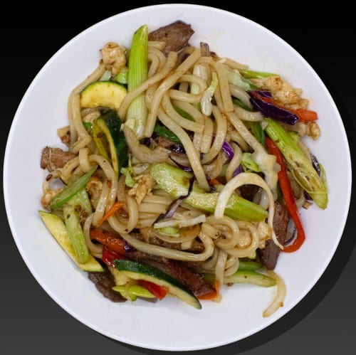 Udon Stir Fry Noodle.
