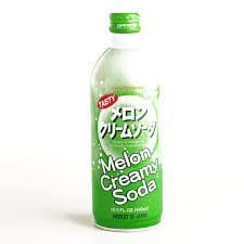 Japanese Melon Creamy Soda.