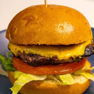Backyard Burger with Cheese