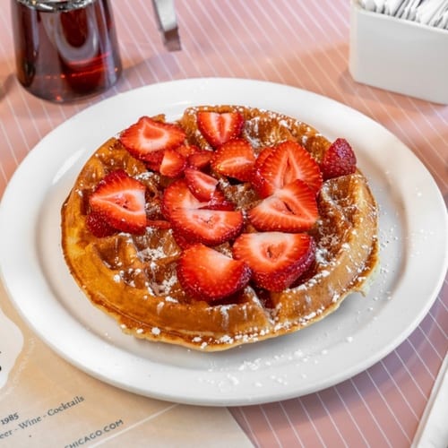Golden Belgian Waffle or Multigrain Waffle.