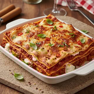 Homemade Meat Lasagna