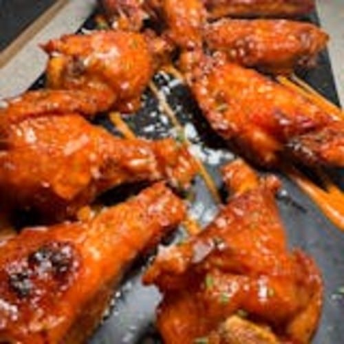 Bone-In Buffalo Wings.