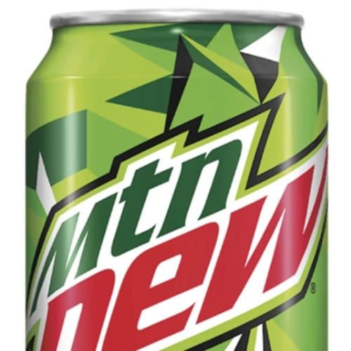Can Mountain Dew.